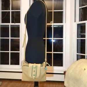 Nine West Tan Leather Bag